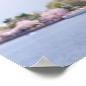 米国、ワシントンDC、さくらんぼツリー開花 ポスター (角)