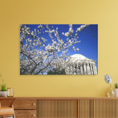 米国、ワシントンDC。さくらんぼブロッサムフェスティバルと2 キャンバスプリント (インサイチュ (リビング))