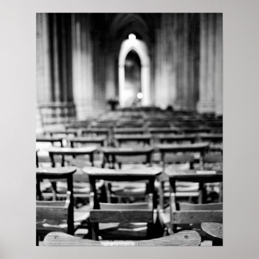 米国、ワシントンDC。国教会の信徒 ポスター (正面)