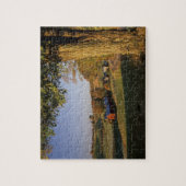 米国、ヴァーモント、南WoodstockのJenneの農場の ジグソーパズル (縦)