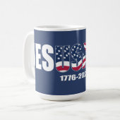 米国 ヴェス 1776-2026 コーヒーマグカップ (正面左)