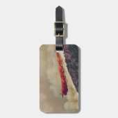 米国、北米、コロラド、大きい石、フラッグスタッフ ラゲッジタグ (正面縦)