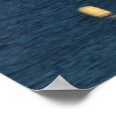 米国、北米、メイン、バーナード、魚釣り ポスター (角)