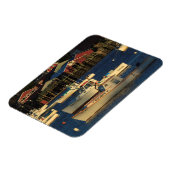 米国、北米、メイン、バーナード、魚釣り マグネット (左側)