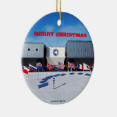 米国 – 南極南極駅オーナメント セラミックオーナメント (右)