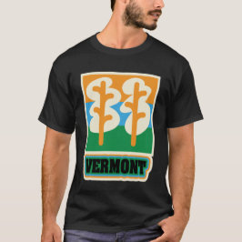 米国 – 州- VERMONT Tシャツ