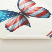 米国/愛国的な7月4日 シェルパブランケット (3/4)