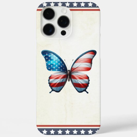 米国/愛国的な7月4日 Case-Mate iPhoneケース (裏面)