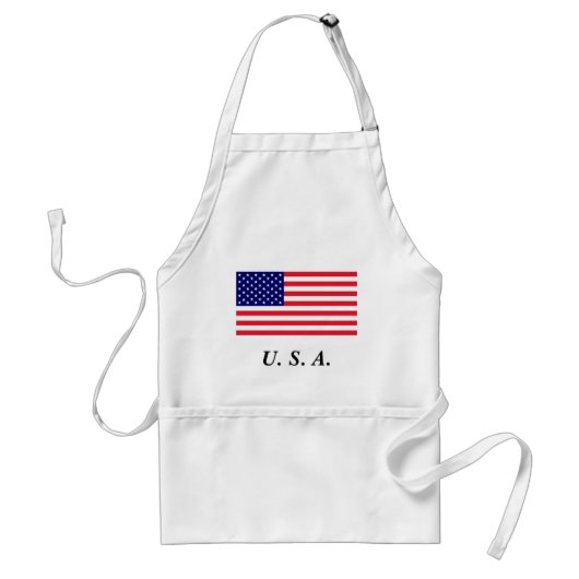 米国-米国旗 スタンダードエプロン (正面)
