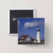 米国、米国、ポートランド近郊、ポートランドヘッド 缶バッジ (正面&裏面)