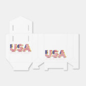 米国 – 米国 – 国旗 – 愛国  フェイバーボックス (折り畳みなし)