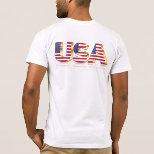 米国 – 米国 – 国旗 – 愛国 Tシャツ