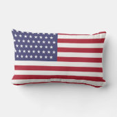 米国(米国)51つ星の国旗 ランバークッション (裏面)