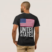 米国-米国 Tシャツ (裏面フル)