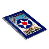 米国 – 航空業務に学参加する ノートブック (右側)