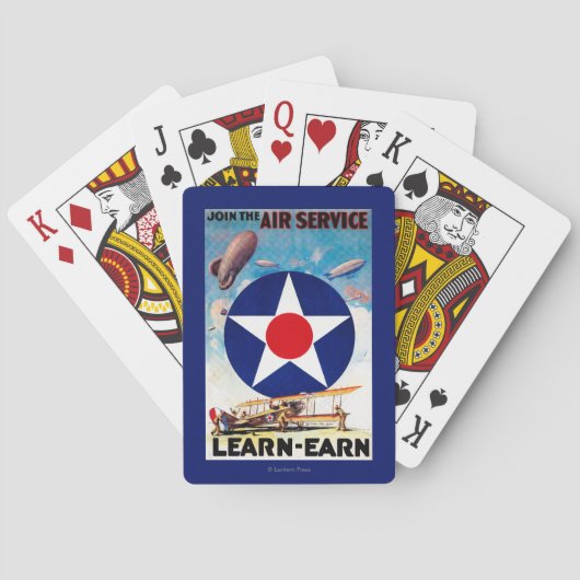 米国-航空業務を学得ます結合して下さい トランプ (裏面)