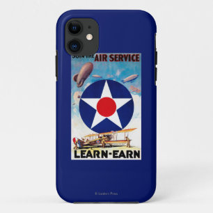 米国-航空業務を学得ます結合して下さい iPhone 11 ケース