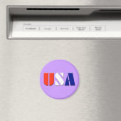 米国 – （薄紫） マグネット (インサイチュ (食洗機))