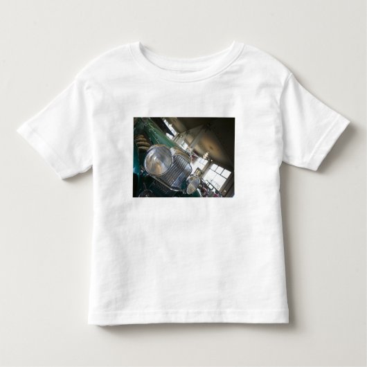 米国、金褐色のインディアナ: のコード、Duesenberg金褐色 トドラーTシャツ (正面)