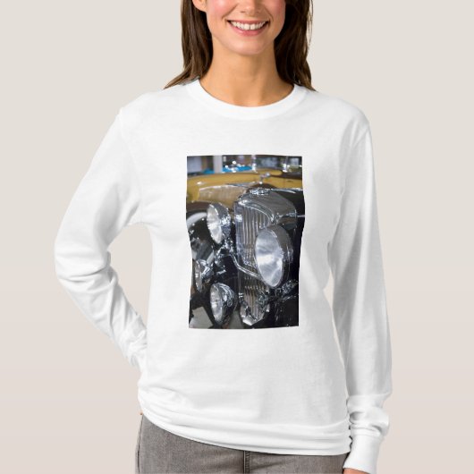 米国、金褐色のインディアナ: のコード、Duesenberg 10金褐色 Tシャツ (正面)