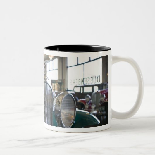 米国、金褐色のインディアナ: のコード、Duesenberg 14金褐色 ツートーンマグカップ (右)