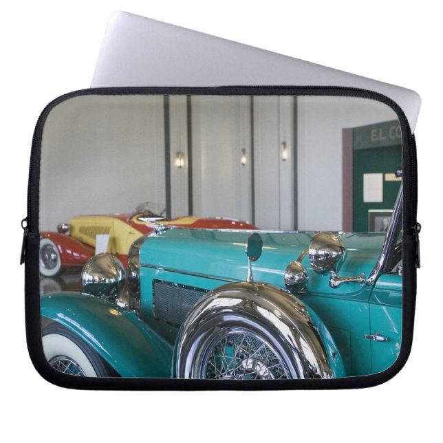 米国、金褐色のインディアナ: のコード、Duesenberg 3金褐色 ラップトップスリーブ (正面)