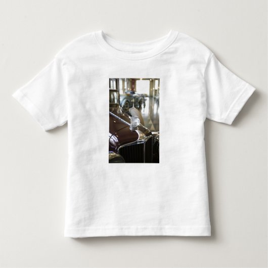 米国、金褐色のインディアナ: のコード、Duesenberg 9金褐色 トドラーTシャツ (正面)