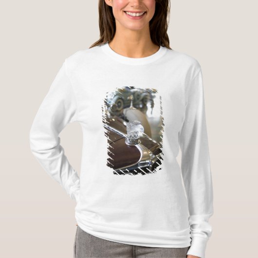 米国、金褐色のインディアナ: のコード、Duesenberg 9金褐色 Tシャツ (正面)