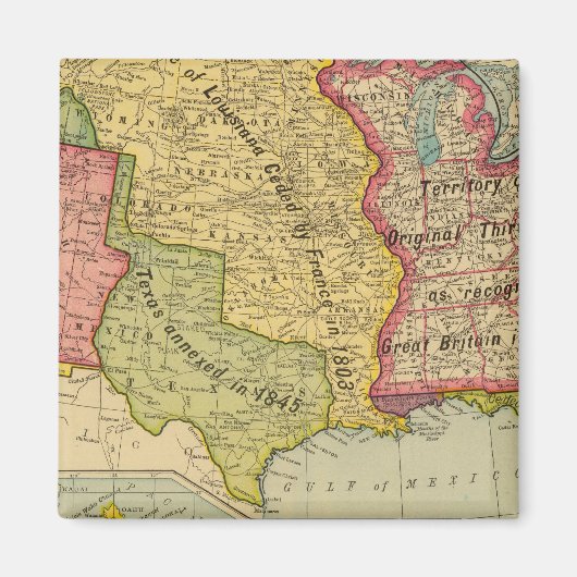 米国,1900年 マグネット (正面)