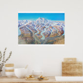 "米国： 1994/today Alaska - DENALI国立公園 ポスター (キッチン)