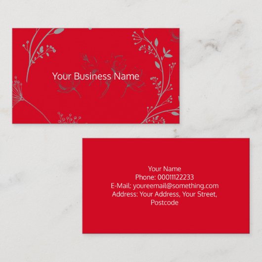 米国、8.9 cm x 5.1 cm名刺 名刺 (正面/裏面)