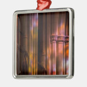 米国、DCのワシントン州、ワシントン州の国民 メタルオーナメント (左)