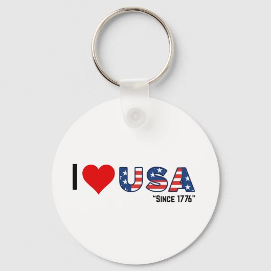 米国❤️I社 – 1776年より キーホルダー (正面)