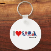 米国❤️I社 – 1776年より キーホルダー (正面)