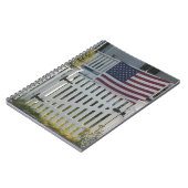 米国、Massachusettes、グロスター: 愛国心が強い塀 ノートブック (左側)