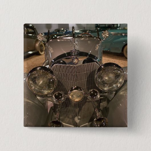 米国、Nevada_Reno: 国民の自動車博物館2 缶バッジ (正面)