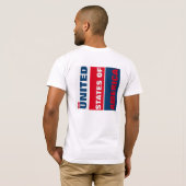 米国 Tシャツ (裏面フル)