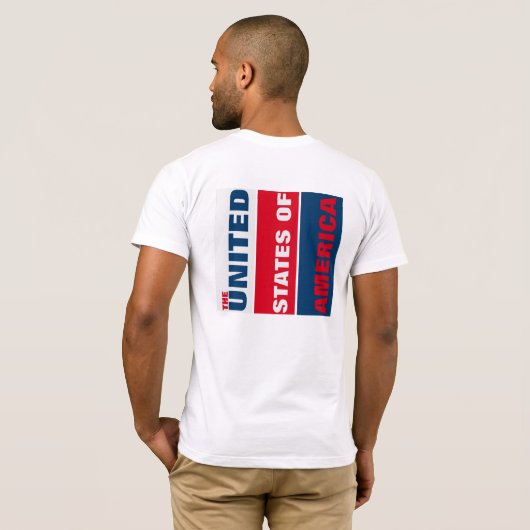 米国 Tシャツ (裏面フル)