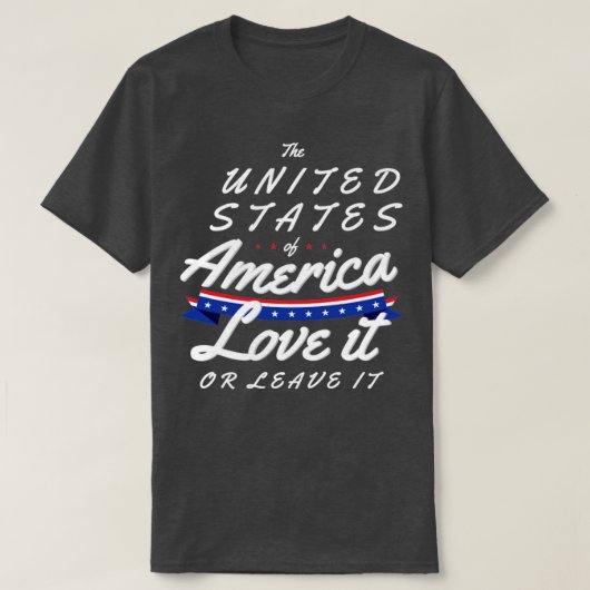 米国 Tシャツ (デザイン正面)