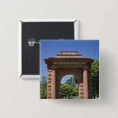 米国、VA、アーリントン。 アーリントンのMcClellanのゲート 缶バッジ (正面&裏面)