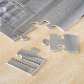 米国、VA、アーリントン。 米国旗はつるされます ジグソーパズル (側面)