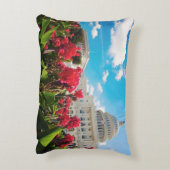 米国、Washington D.C.の国会議事堂の建物 アクセントクッション (裏面(縦))