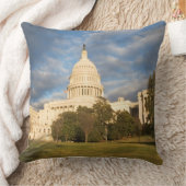 米国、Washington D.C.の国会議事堂の建物 クッション (ブランケット)