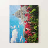 米国、Washington D.C.の国会議事堂の建物 ジグソーパズル (縦)