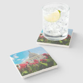 米国、Washington D.C.の国会議事堂の建物 ストーンコースター (横)