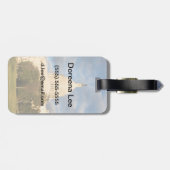 米国、Washington D.C.の国会議事堂の建物 ラゲッジタグ (裏面横)