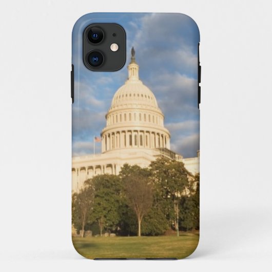 米国、Washington D.C.の国会議事堂の建物 Case-Mate iPhoneケース (裏面)