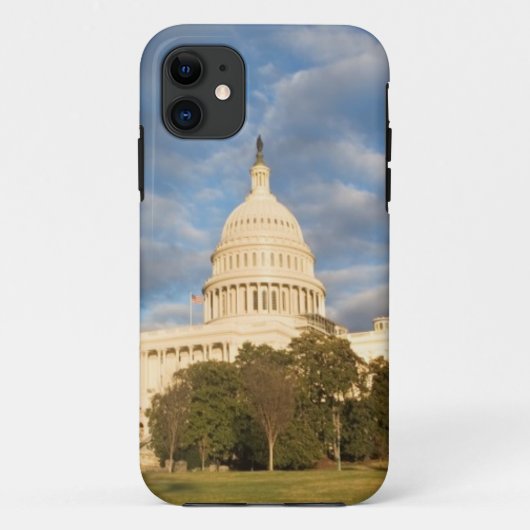 米国、Washington D.C.の国会議事堂の建物 Case-Mate iPhoneケース (裏面)