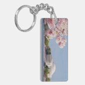 米国、Washington D.C.の桜 キーホルダー (正面左)