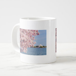 米国、Washington D.C.の桜 ジャンボコーヒーマグカップ